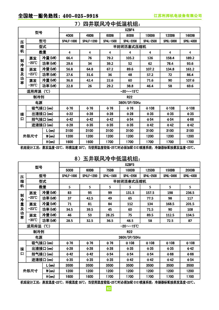 莱富康活塞并联机组